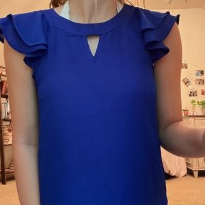 Blue blouse